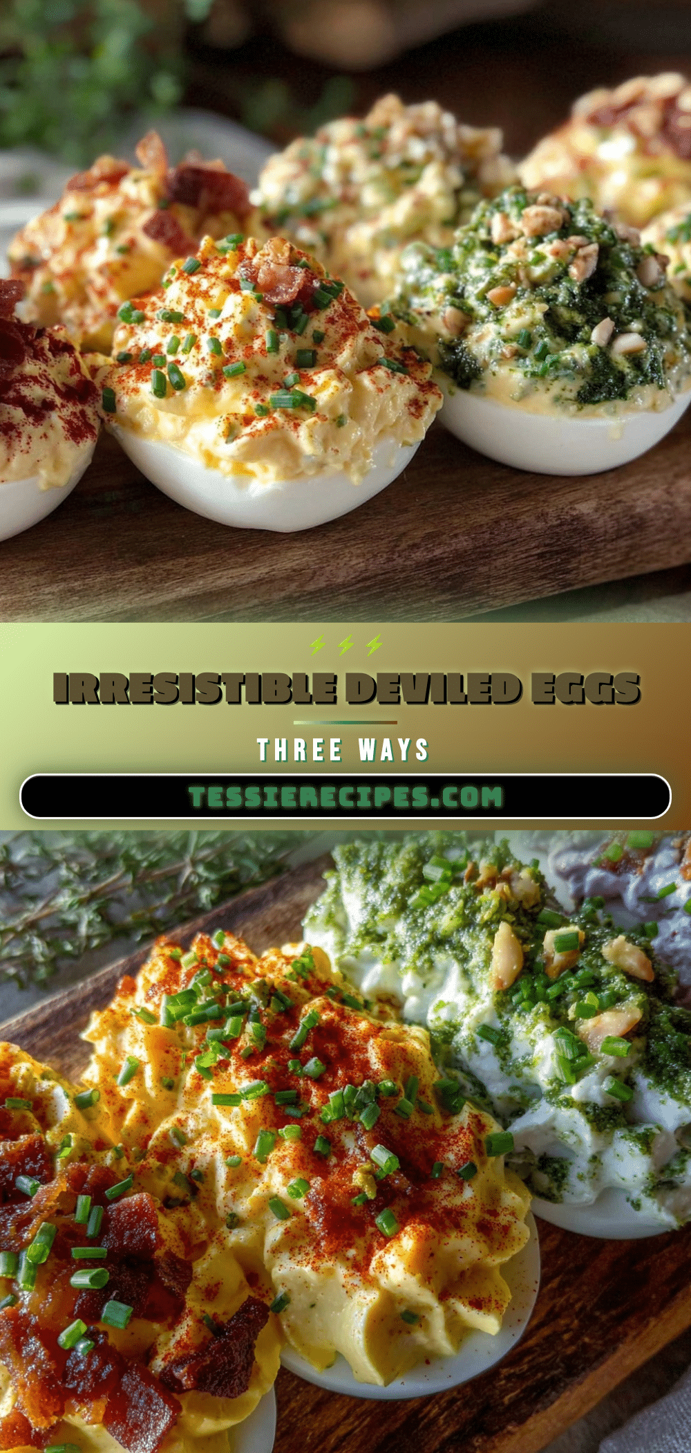 flavorful deviled eggs three ways recipe