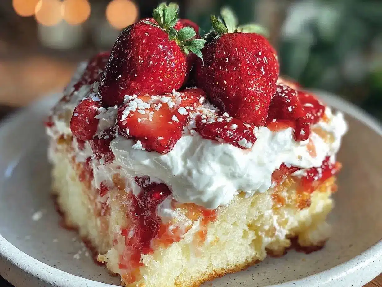 fluffy strawberry shortcake preparation steps