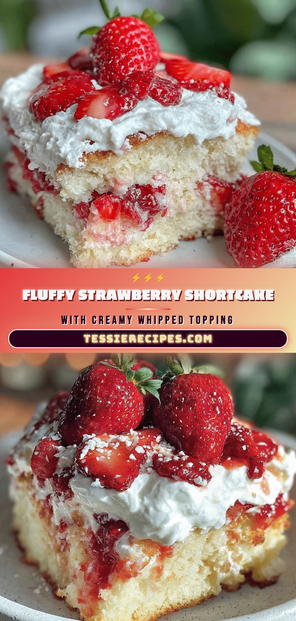 fluffy strawberry shortcake recipe