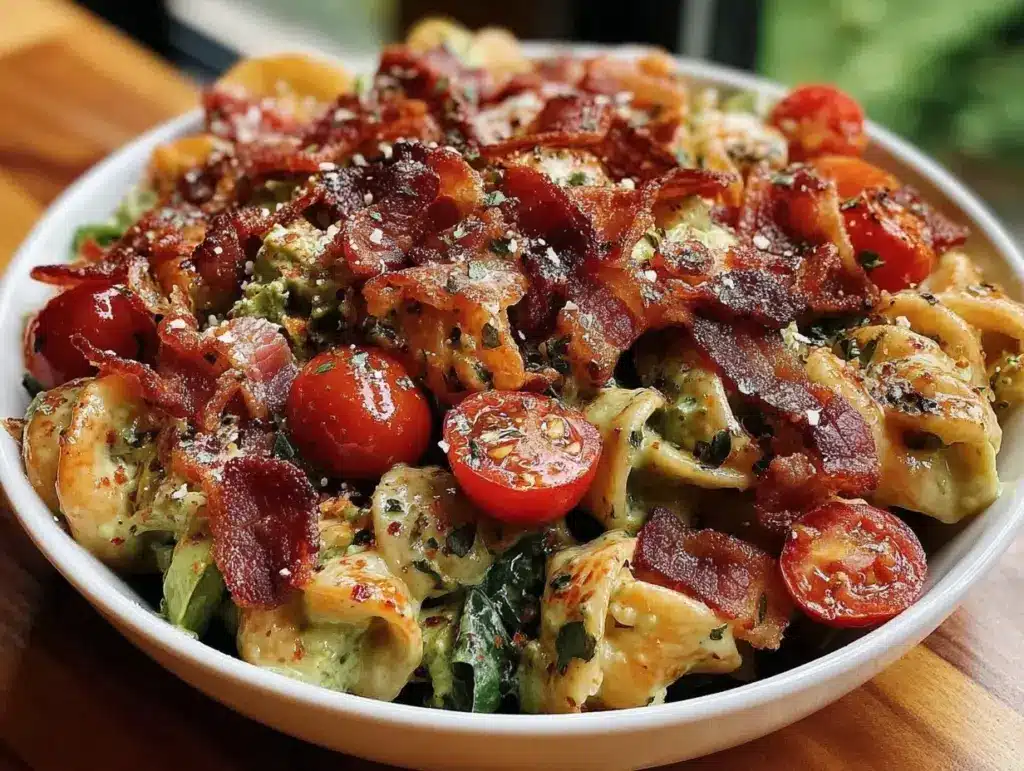 Fresh BLT Pasta Salad - featured image