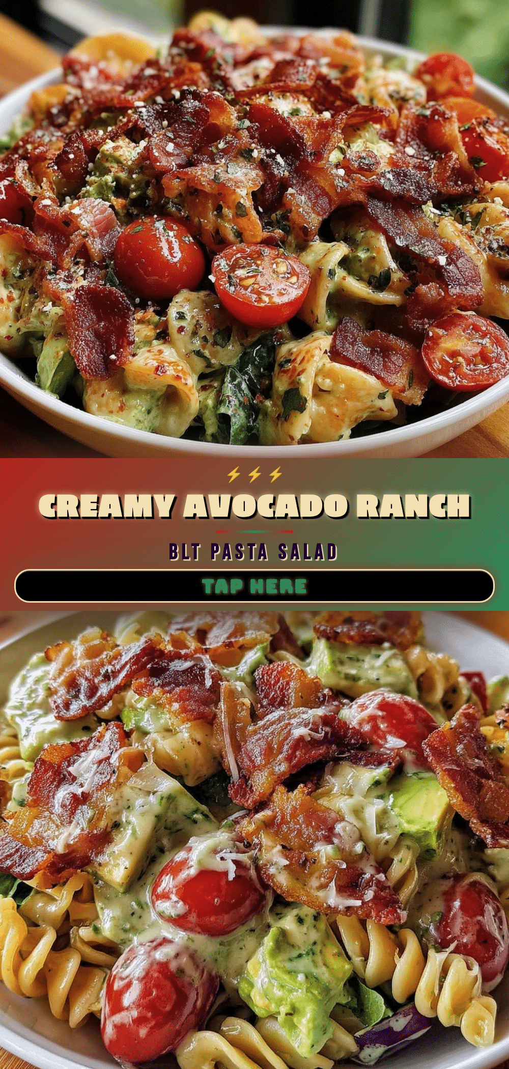 Fresh BLT Pasta Salad recipe