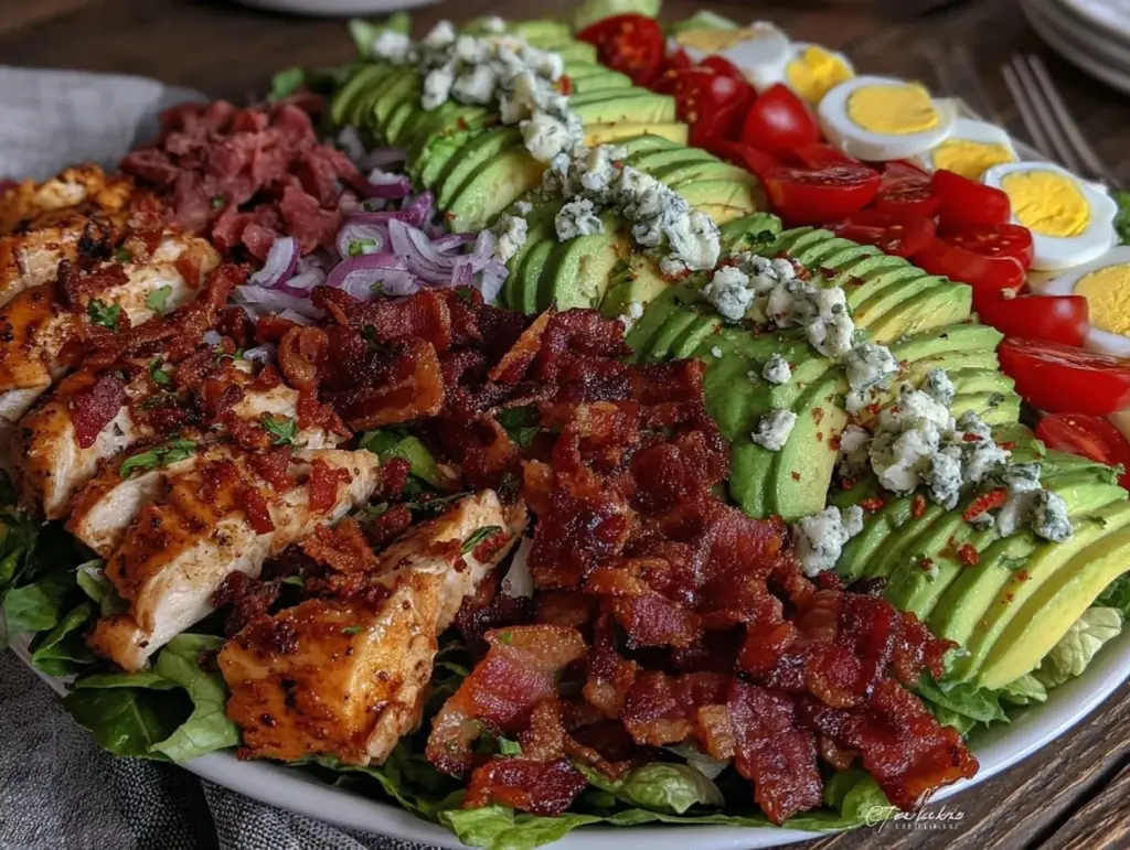 fresh classic cobb salad - featured image