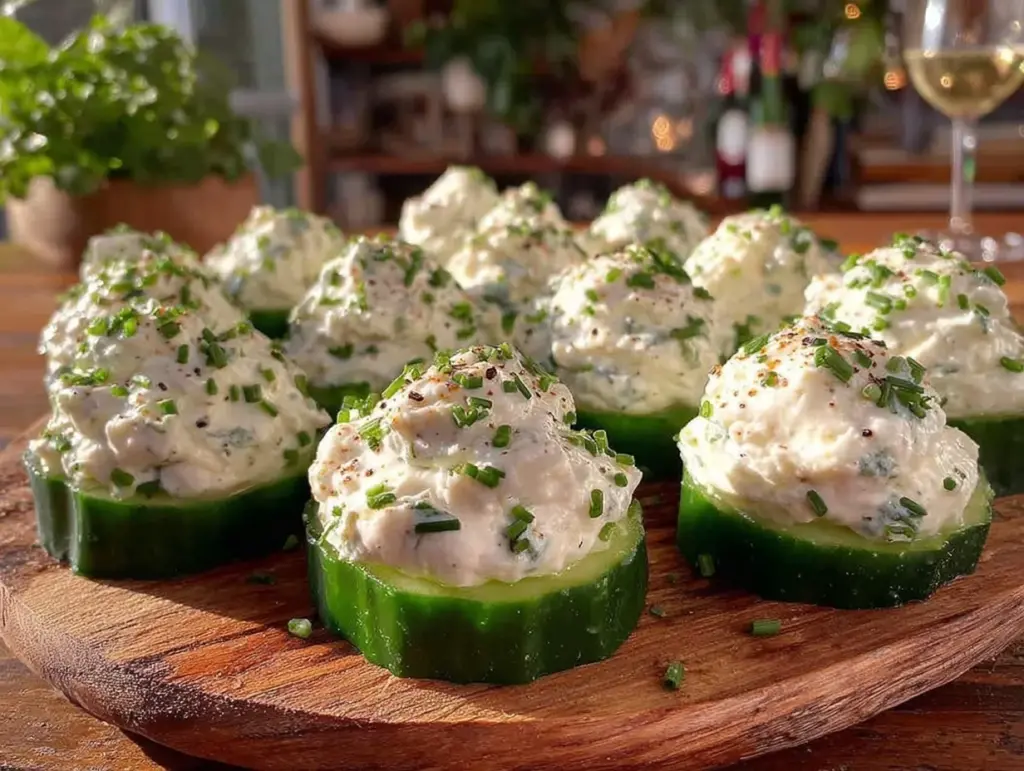fresh cucumber bites - featured image
