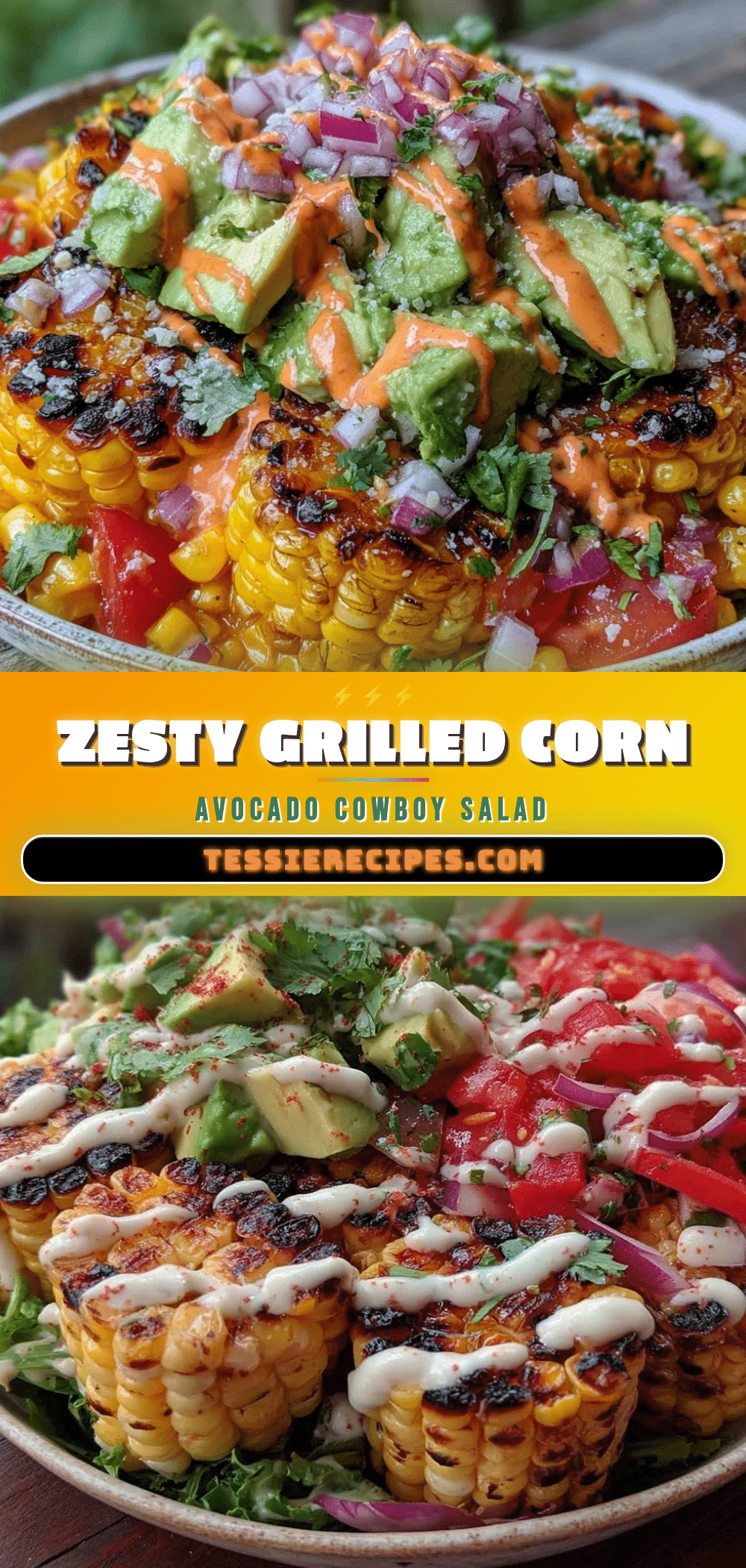 Fresh Grilled Corn and Avocado Salad recipe