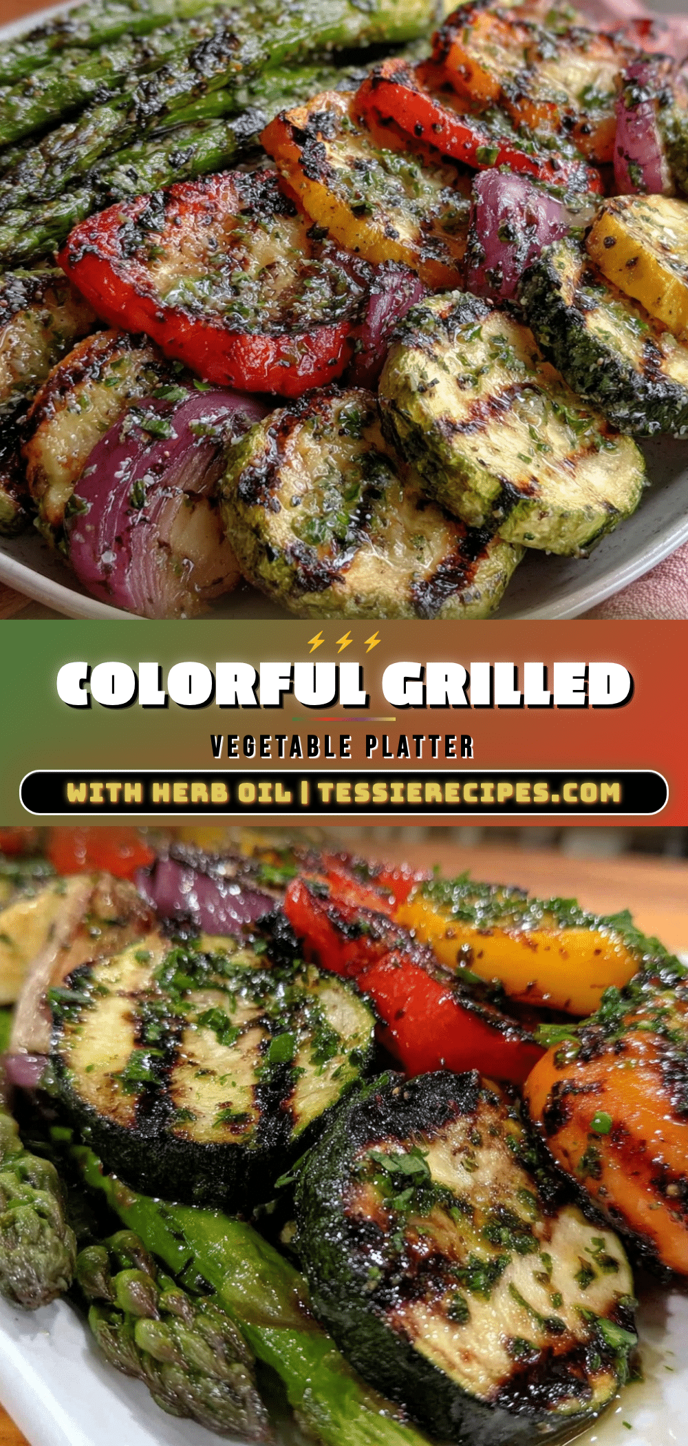 fresh grilled vegetable platter recipe
