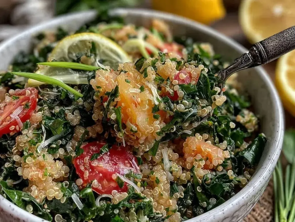 Fresh Lemon Herb Quinoa Salad - featured image