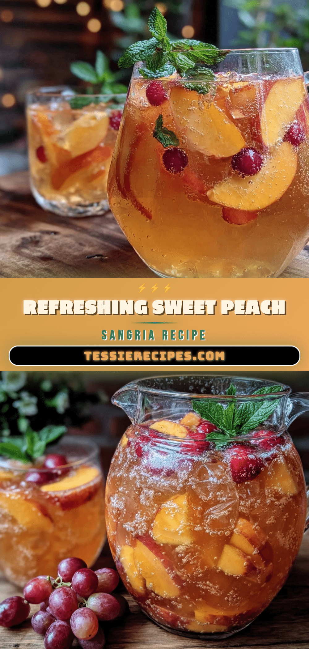 fresh peach sangria recipe