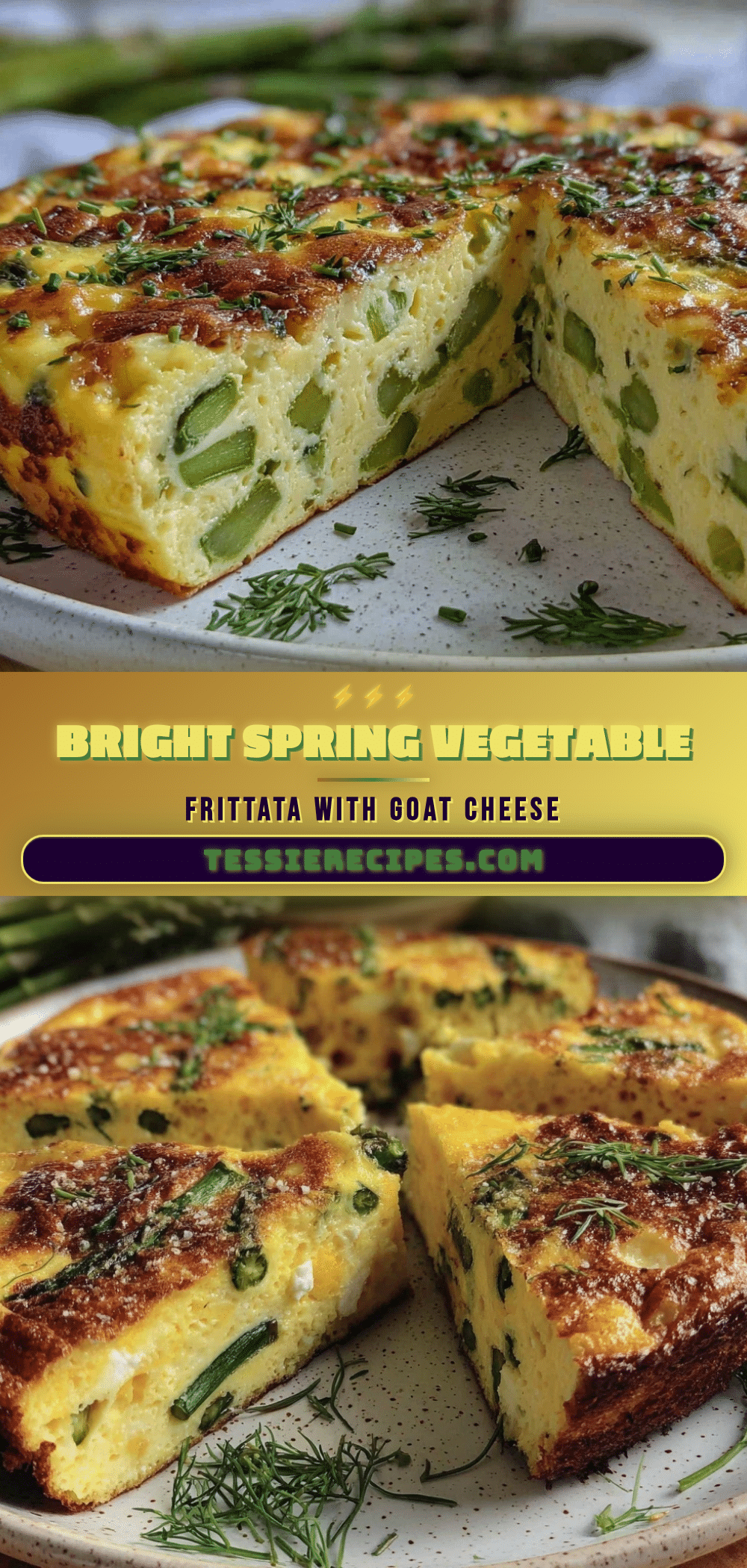 fresh spring vegetable frittata recipe