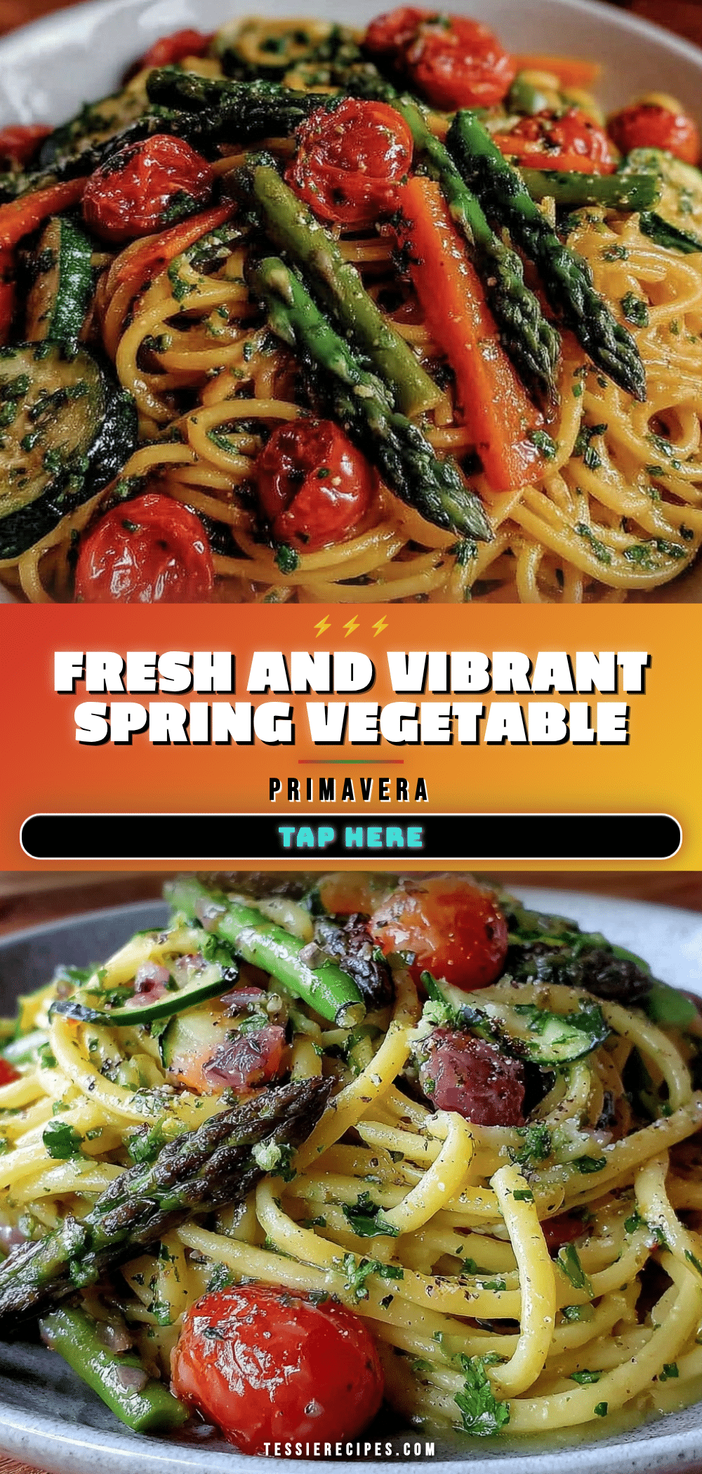 fresh spring vegetable primavera recipe