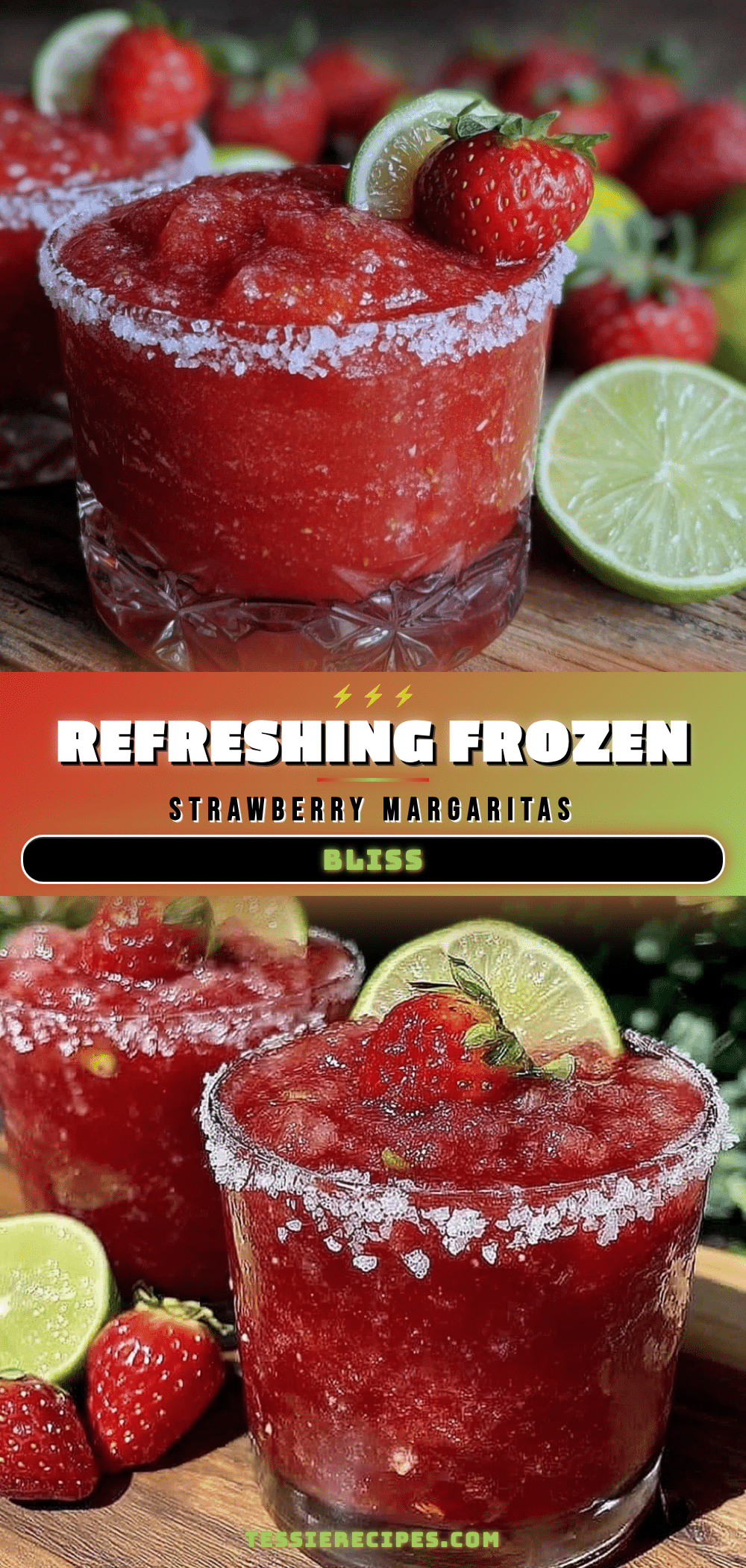 frozen strawberry margaritas recipe