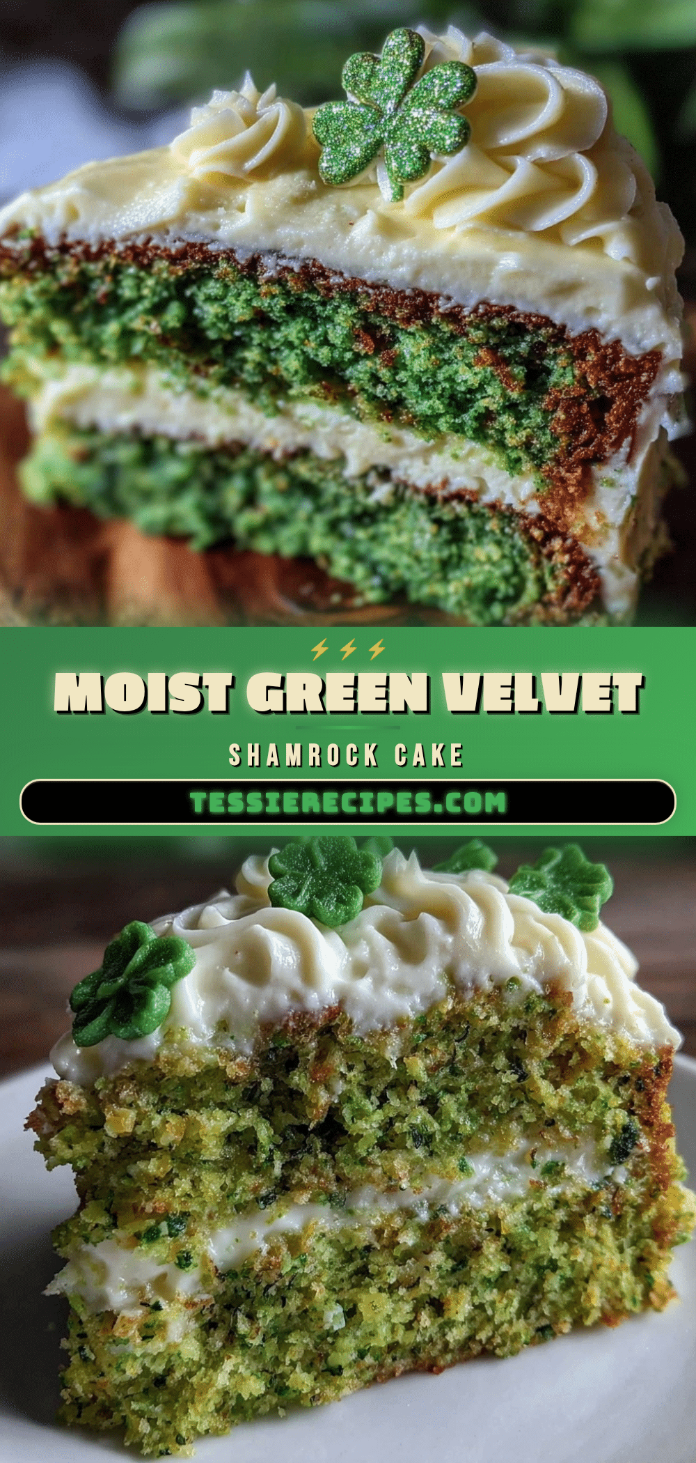 green velvet shamrock cake recipe