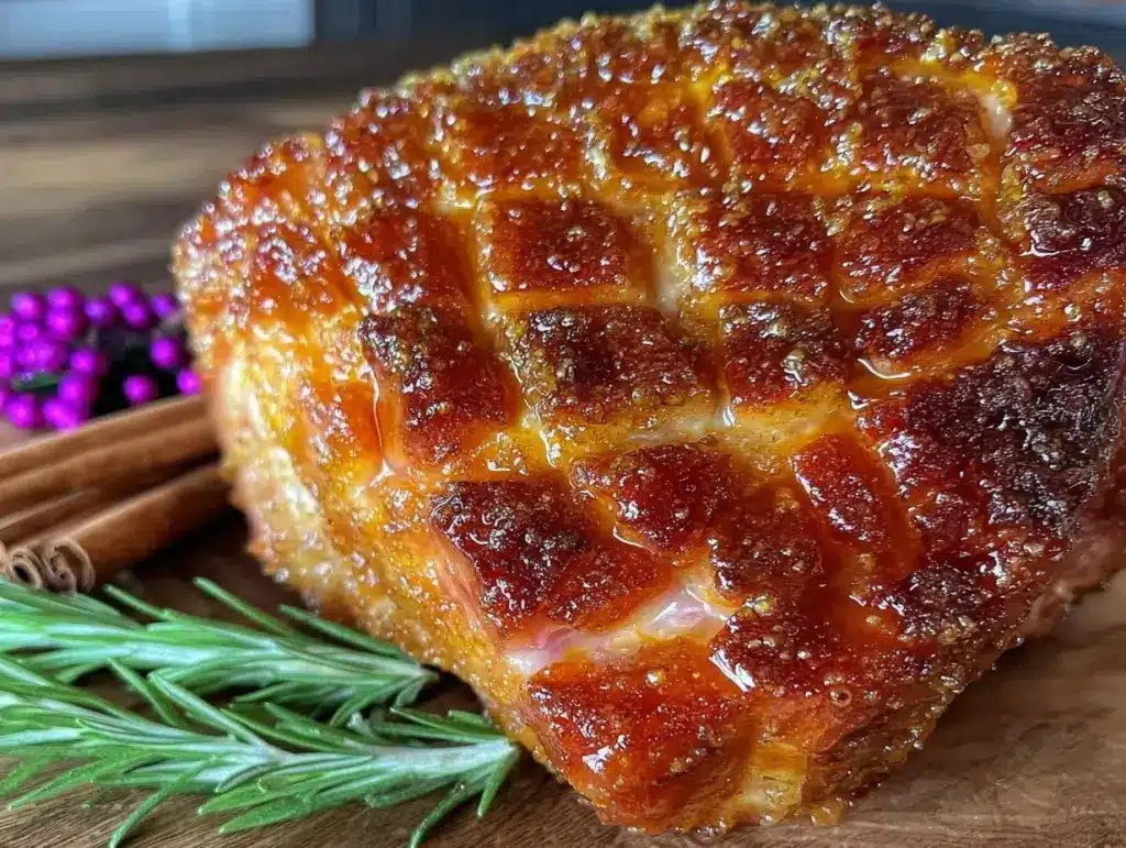honey glazed ham - featured image