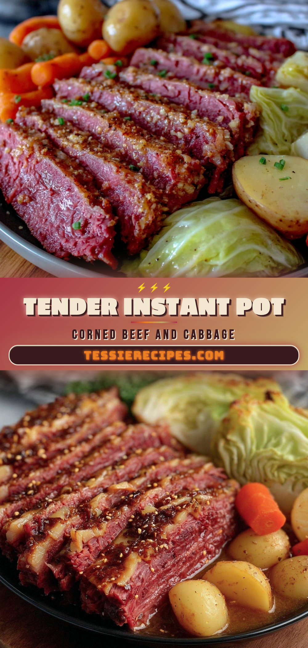 Instant Pot corned beef and cabbage recipe