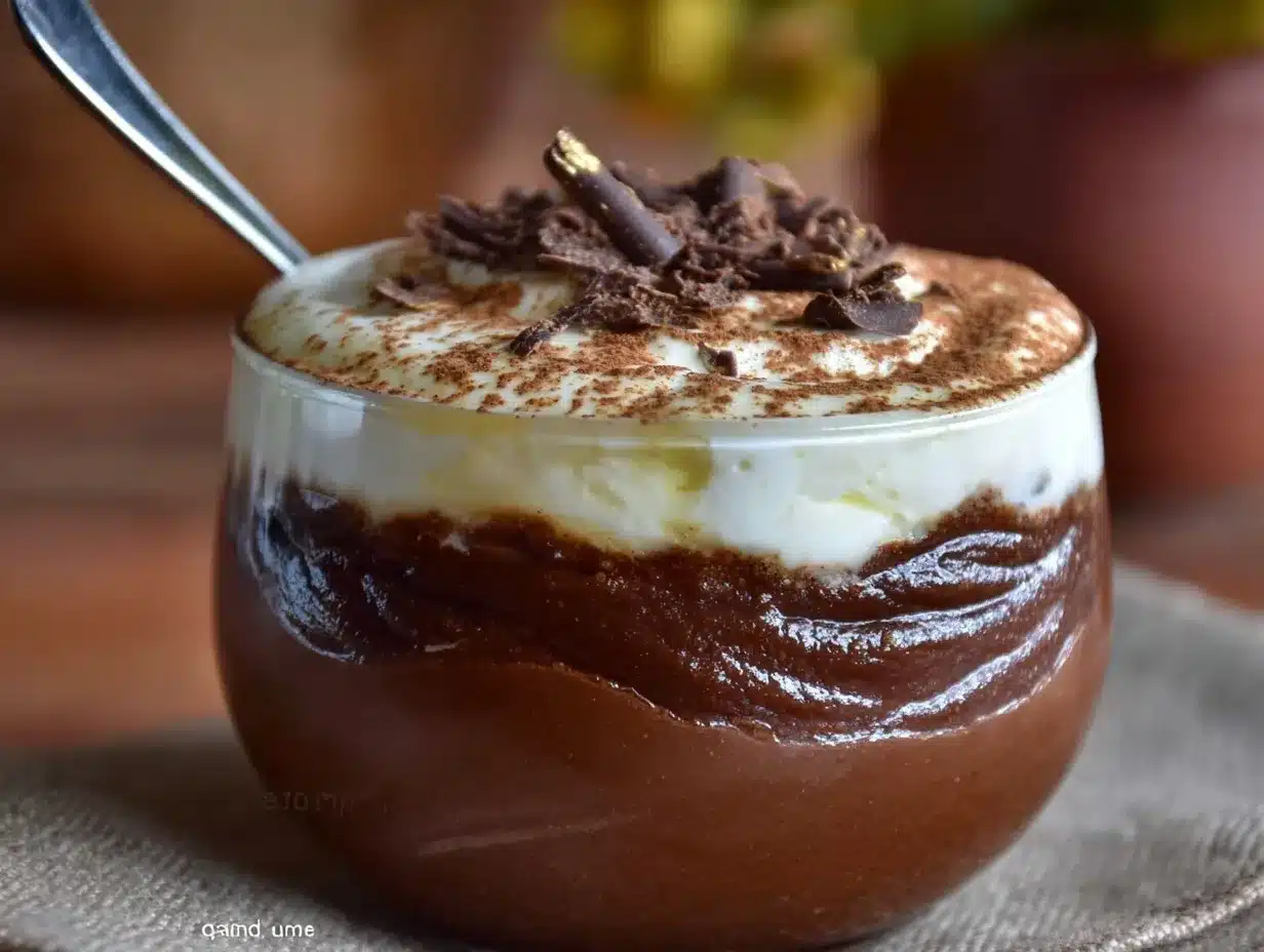 irish coffee chocolate mousse preparation steps
