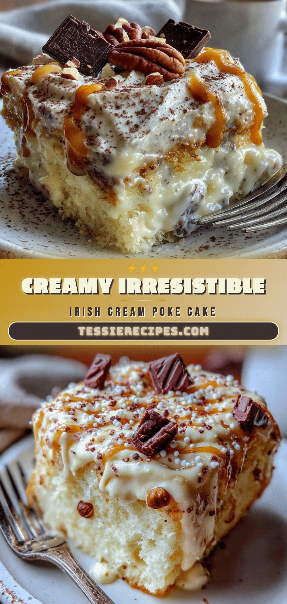irish cream poke cake recipe