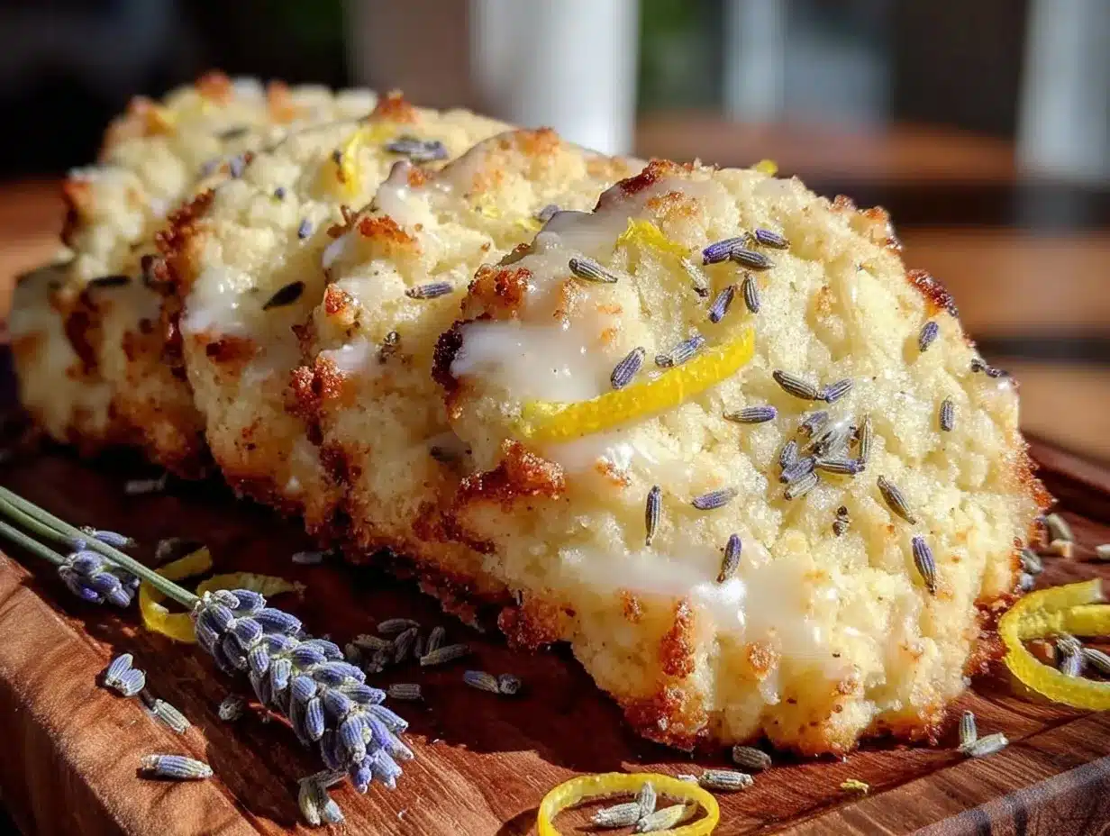 lavender earl grey shortbread cookies preparation steps