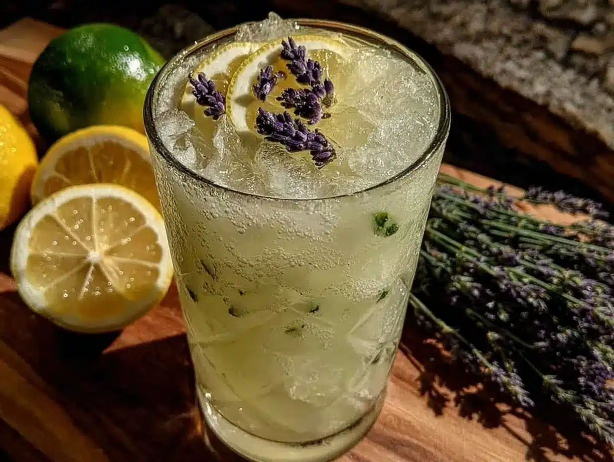 lavender lemonade preparation steps