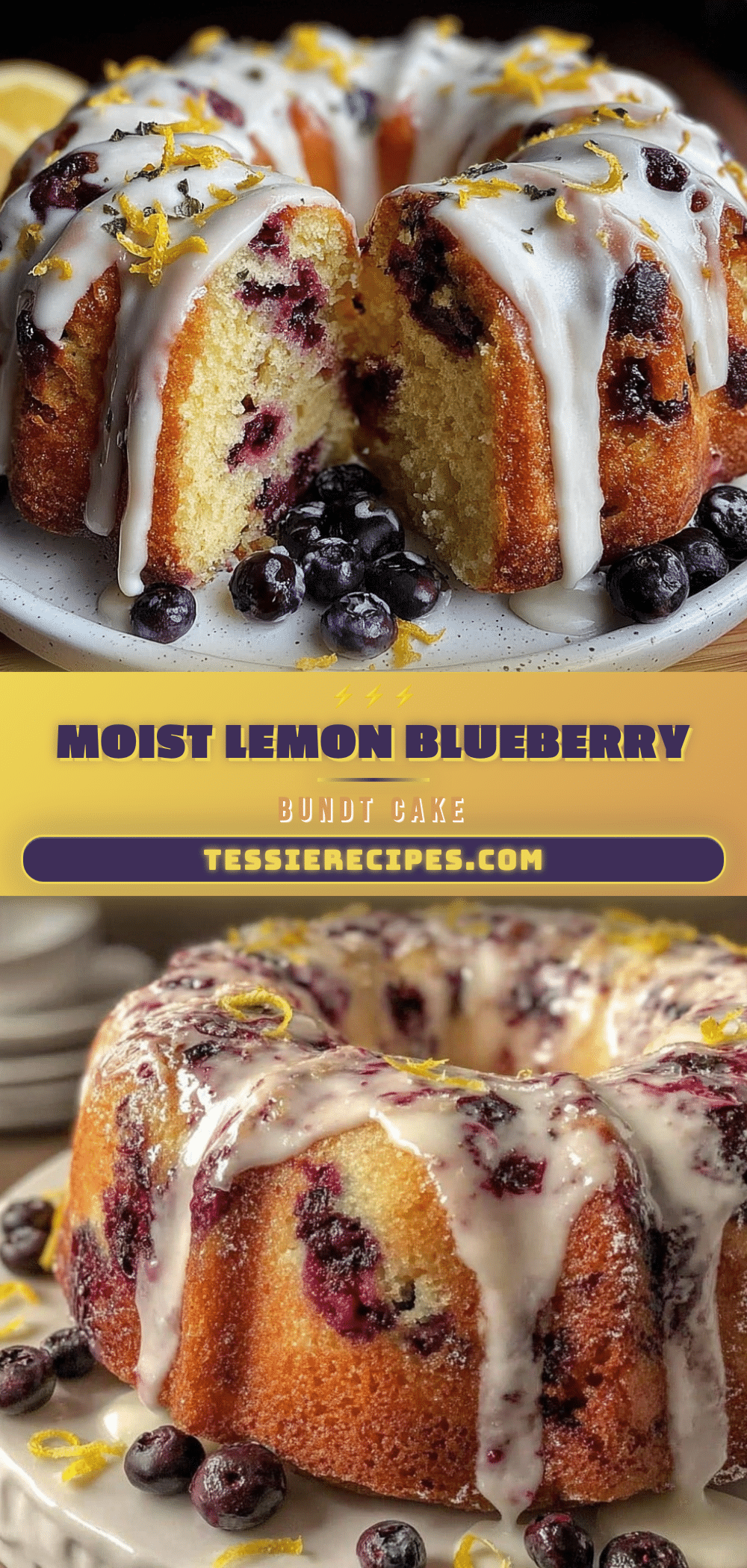 lemon blueberry bundt cake recipe