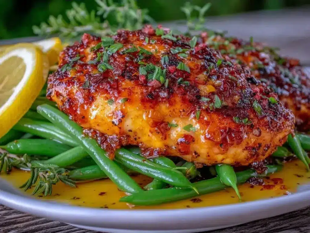 lemon butter chicken - featured image
