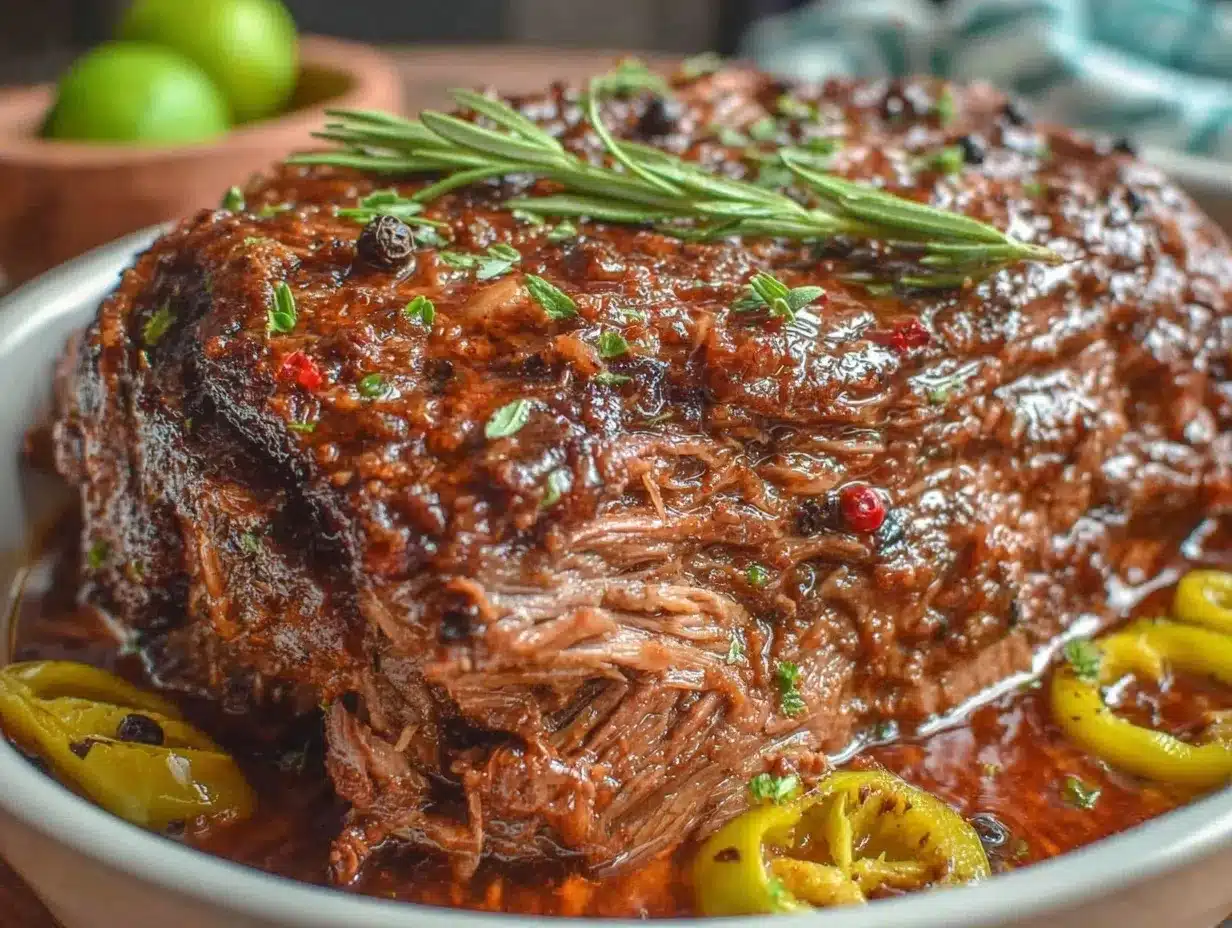 Mississippi Pot Roast preparation steps