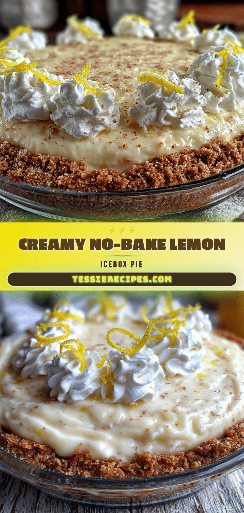 no bake lemon icebox pie recipe