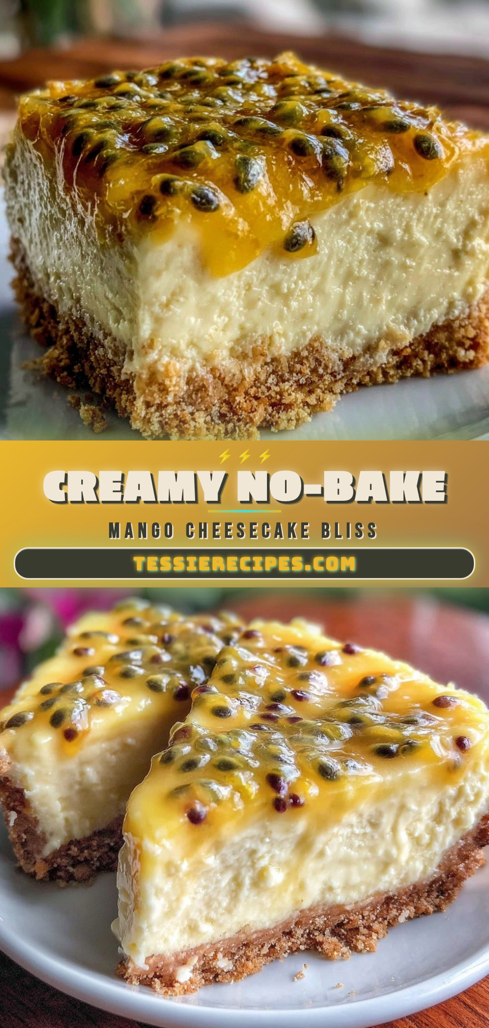 no bake mango cheesecake recipe