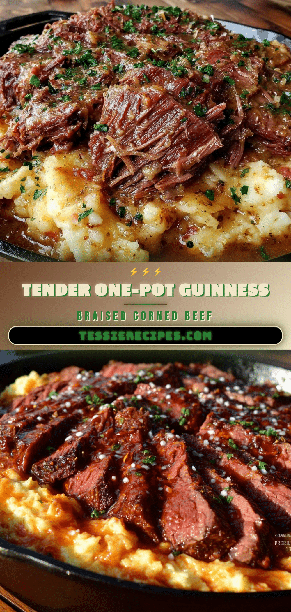 one-pot guinness braised corned beef recipe