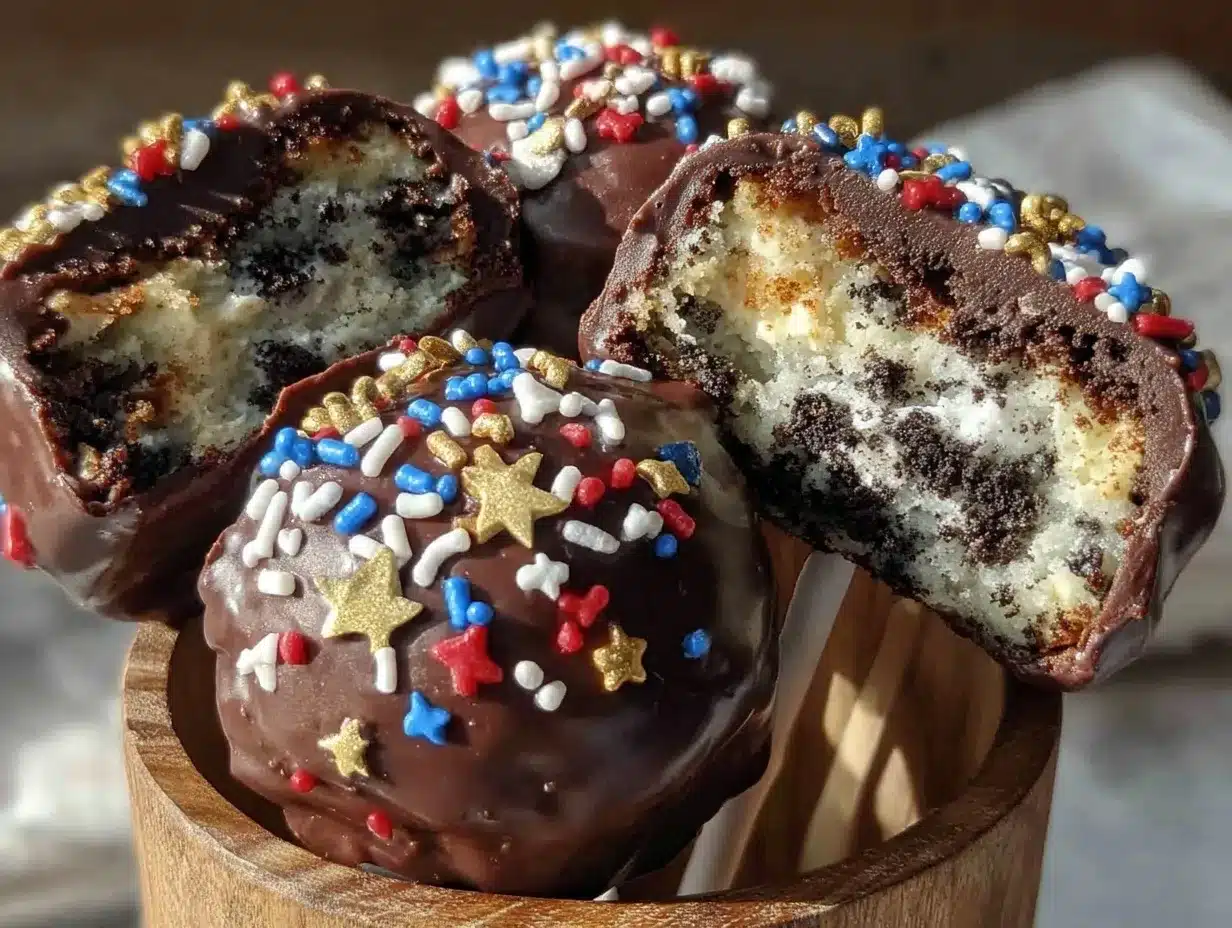 oreo graduation cookie pops preparation steps
