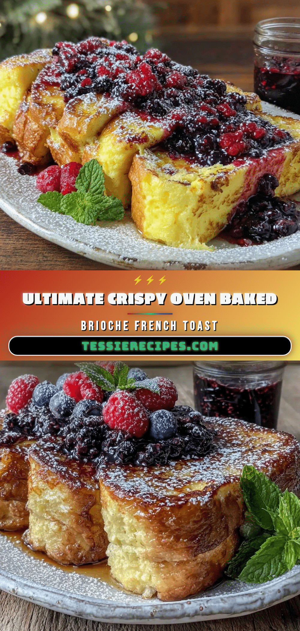 oven baked brioche french toast recipe