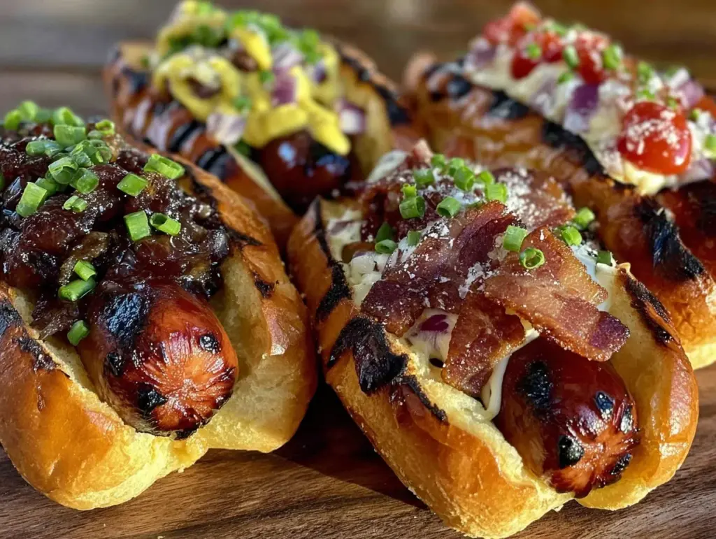 perfect grilled hot dog bar - featured image