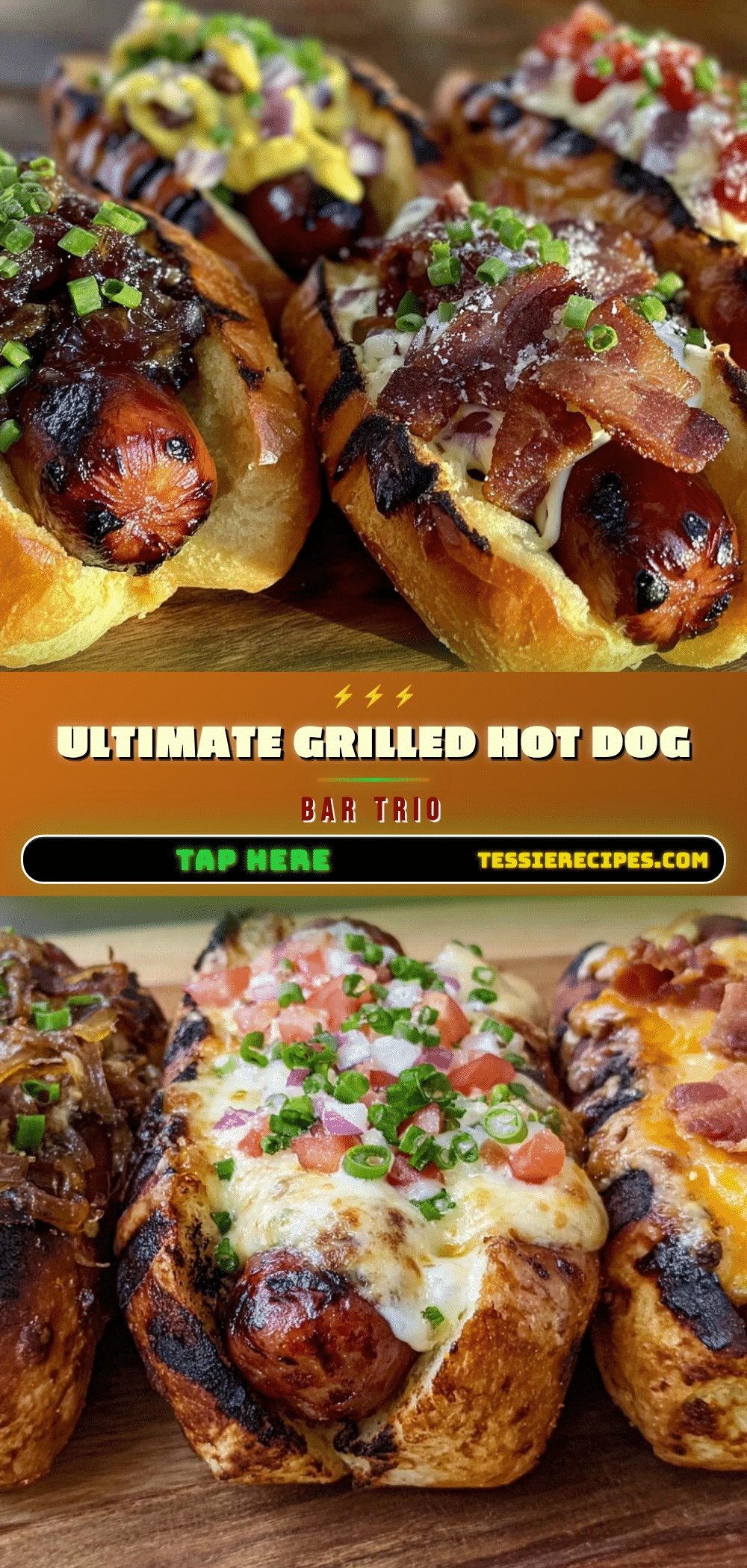 perfect grilled hot dog bar recipe