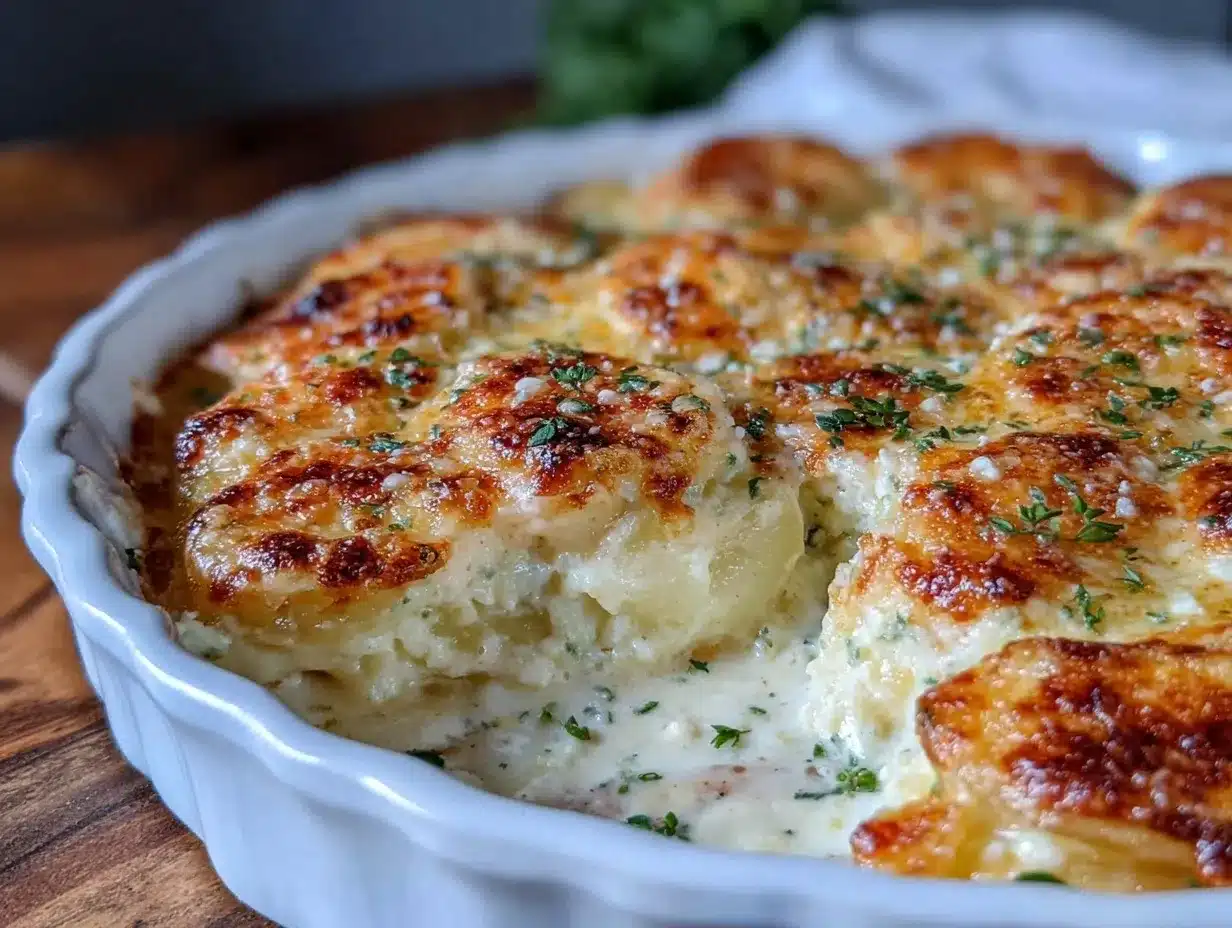 scalloped potatoes with gruyere cheese preparation steps