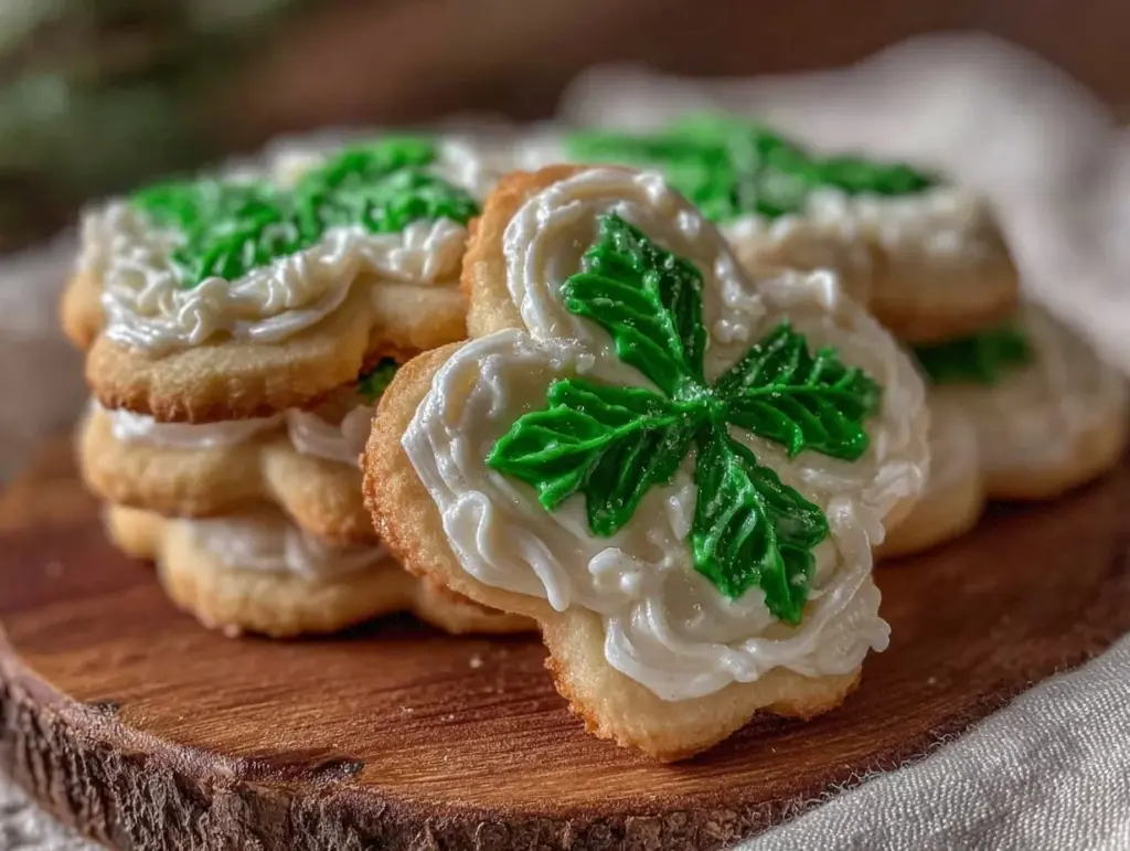 shamrock sugar cookies - featured image
