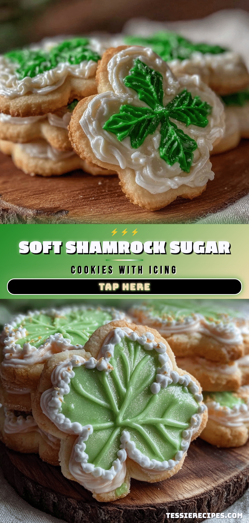 shamrock sugar cookies recipe