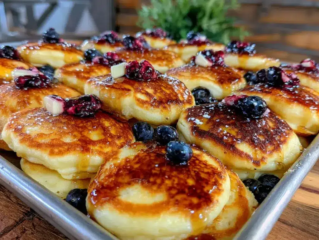 sheet pan pancakes - featured image