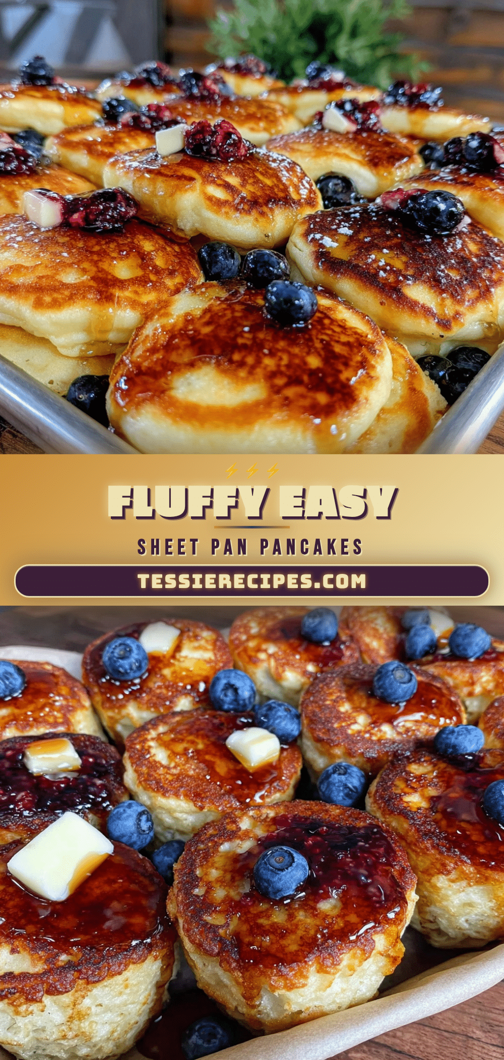 sheet pan pancakes recipe