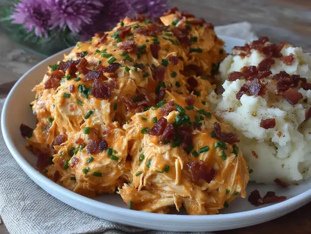 slow cooker crack chicken - featured image