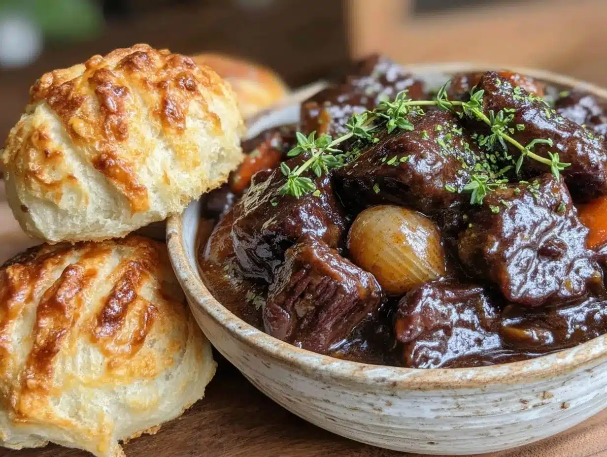 slow cooker Irish beef stew preparation steps