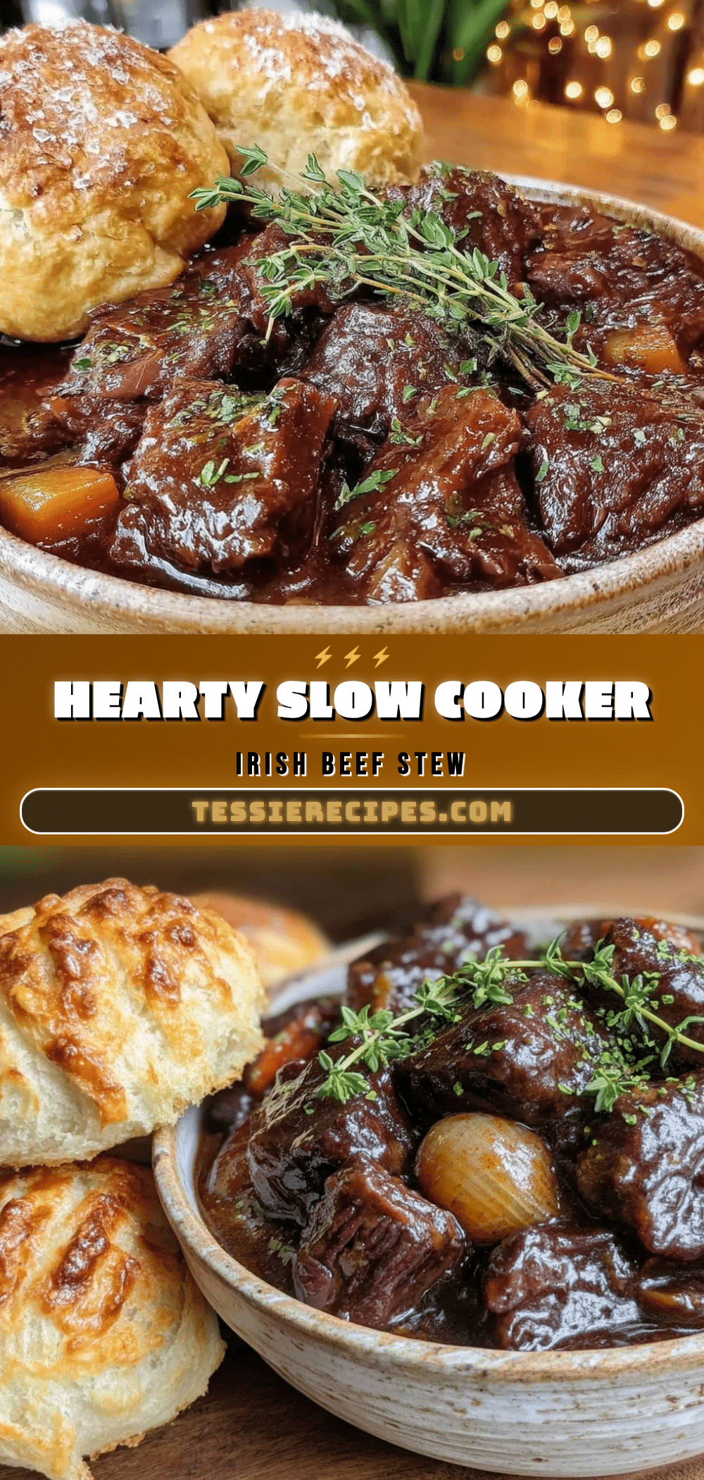 slow cooker Irish beef stew recipe