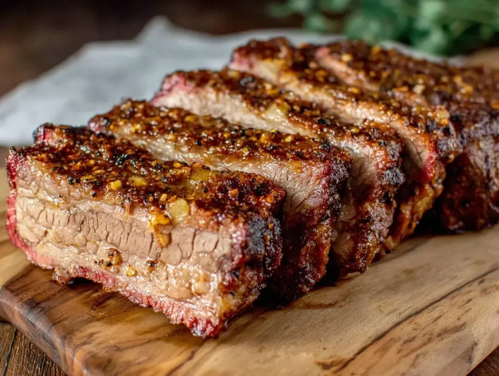 smoked beef brisket - featured image