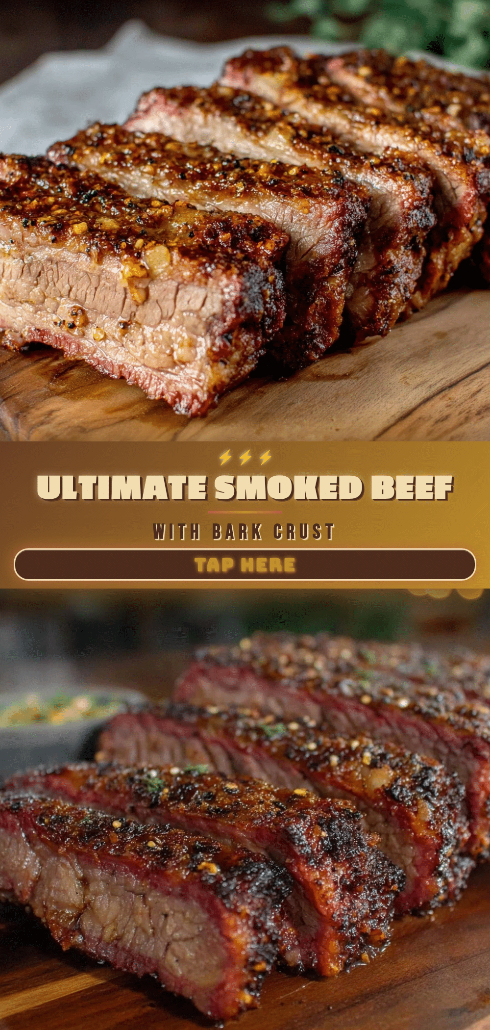 smoked beef brisket recipe
