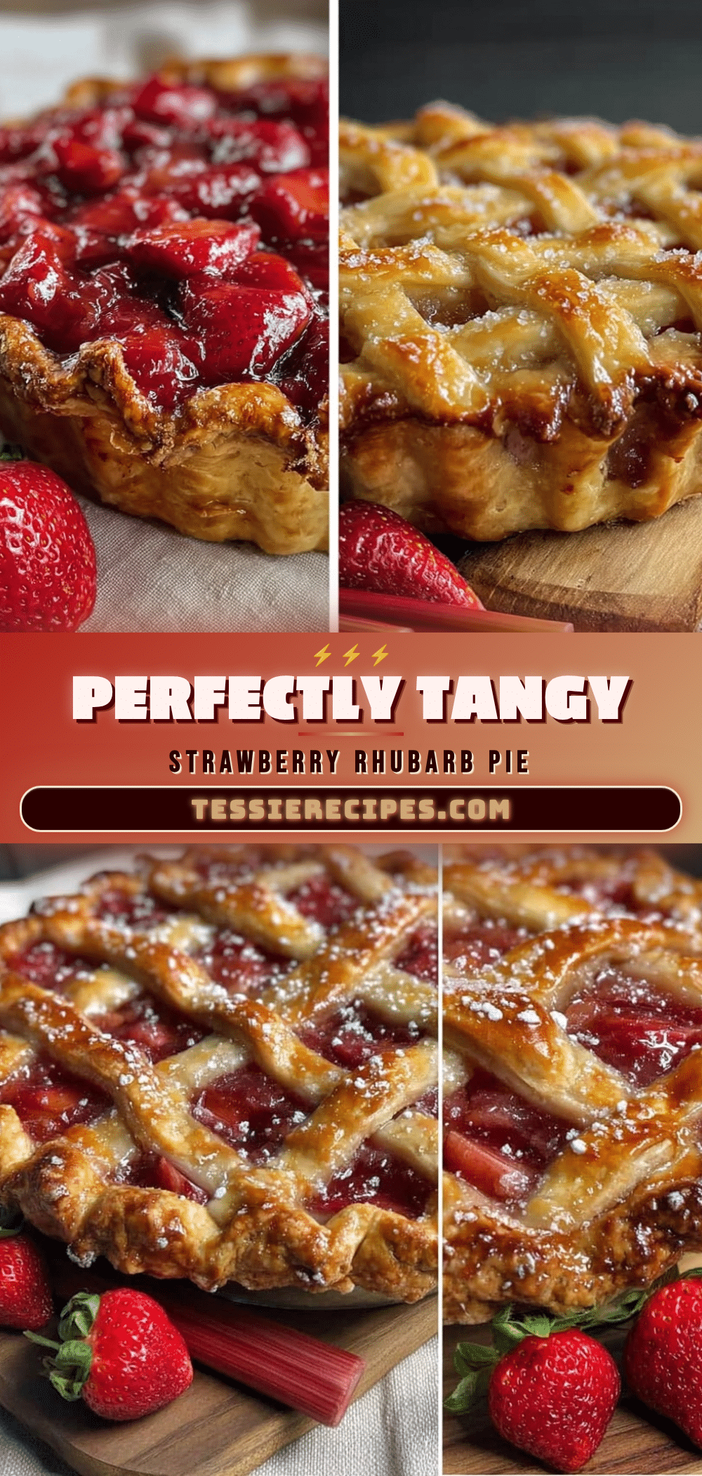 strawberry rhubarb pie recipe