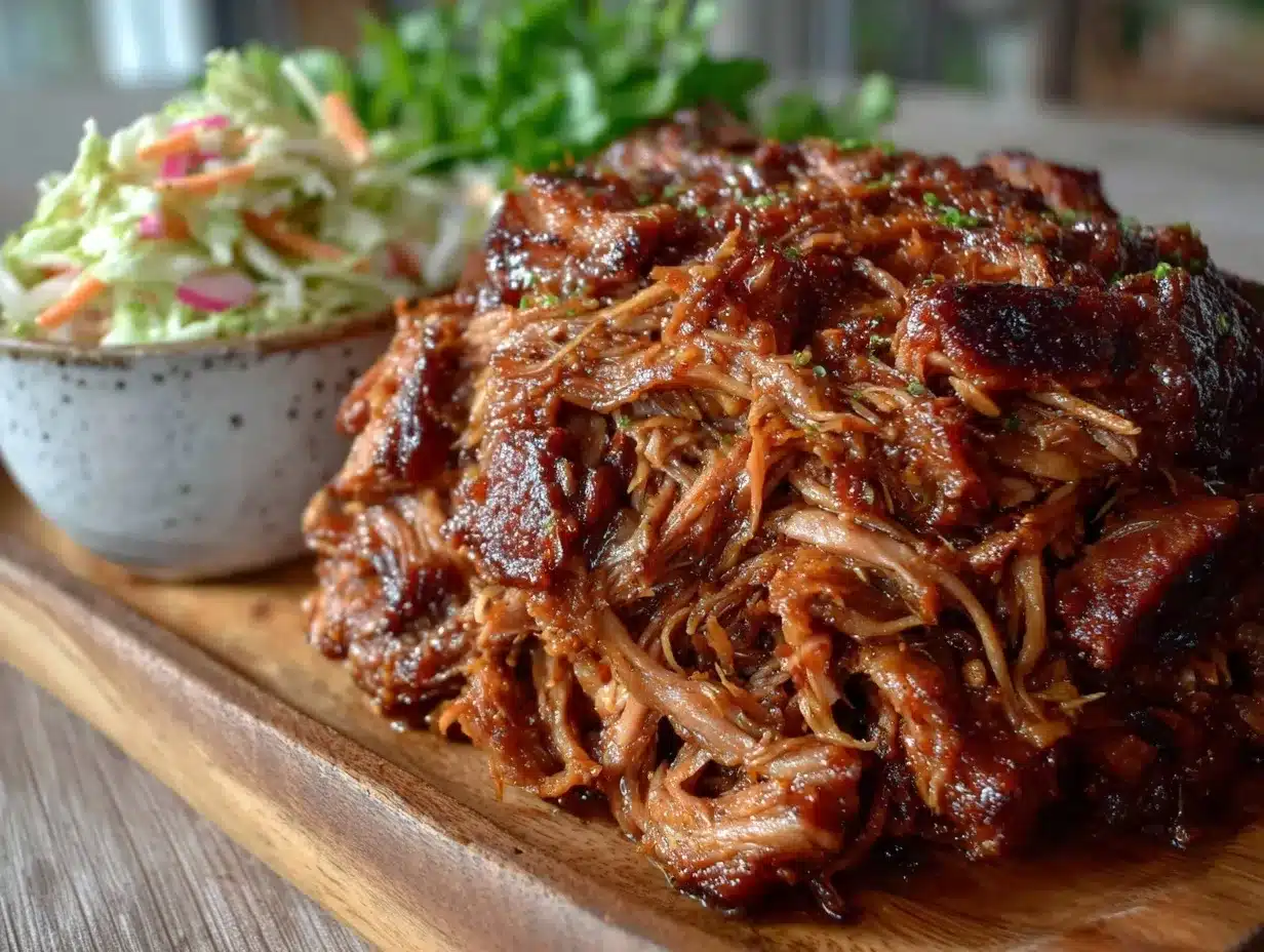 tender smoked pulled pork shoulder preparation steps