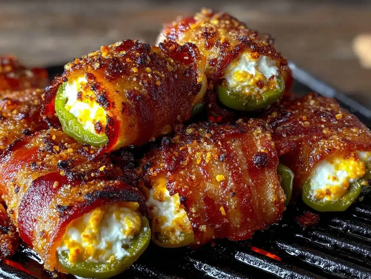 bacon-wrapped stuffed jalapeños preparation steps