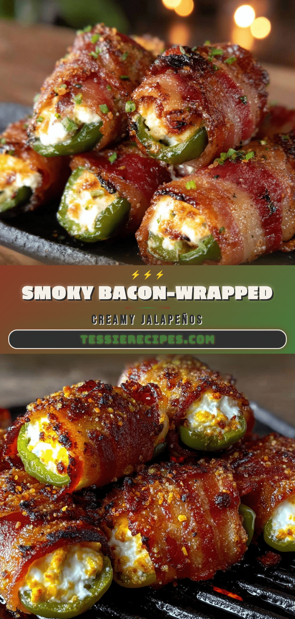 bacon-wrapped stuffed jalapeños recipe