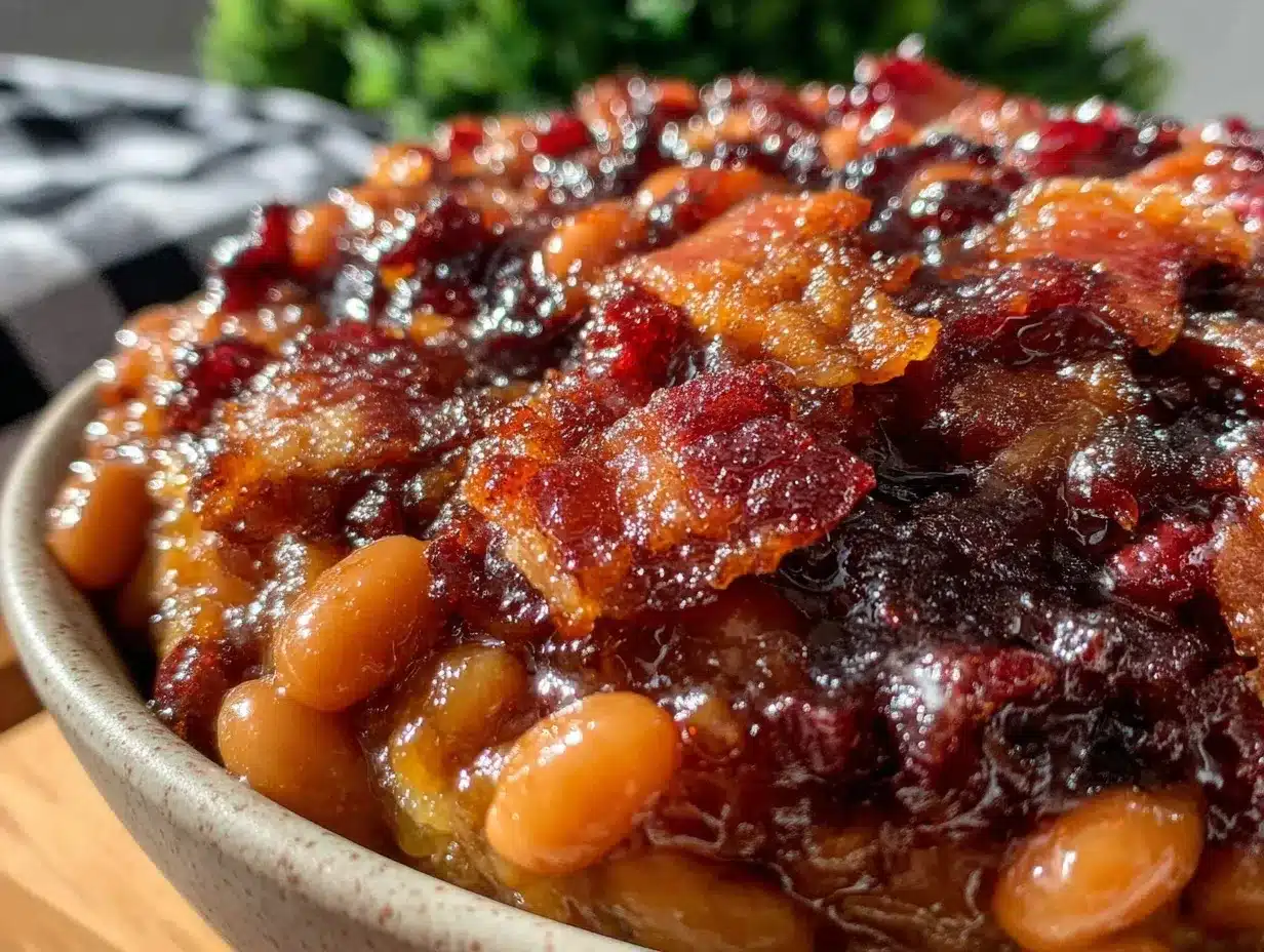 baked beans with brown sugar and bacon preparation steps
