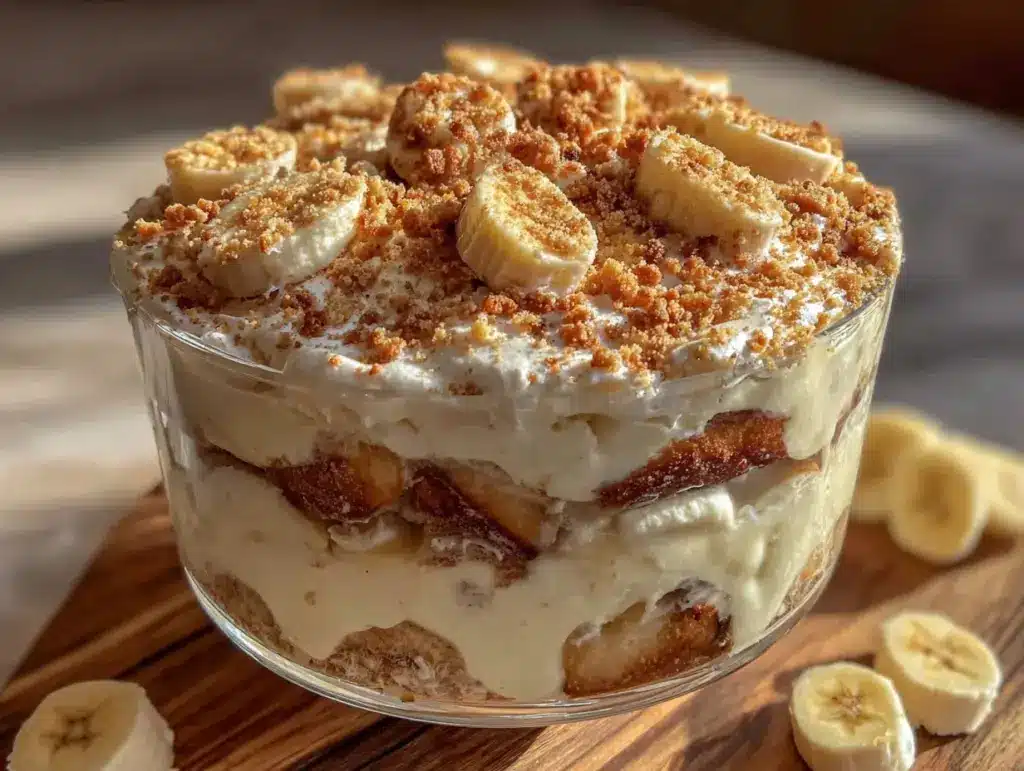 banana pudding trifle - featured image