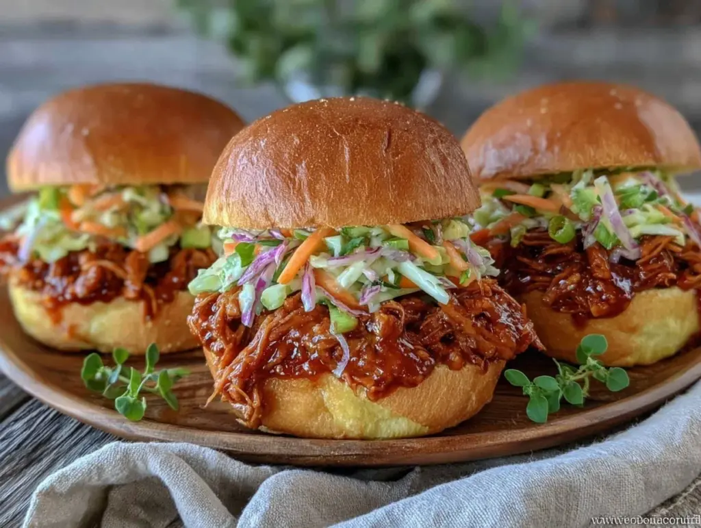 BBQ pulled jackfruit sandwiches - featured image