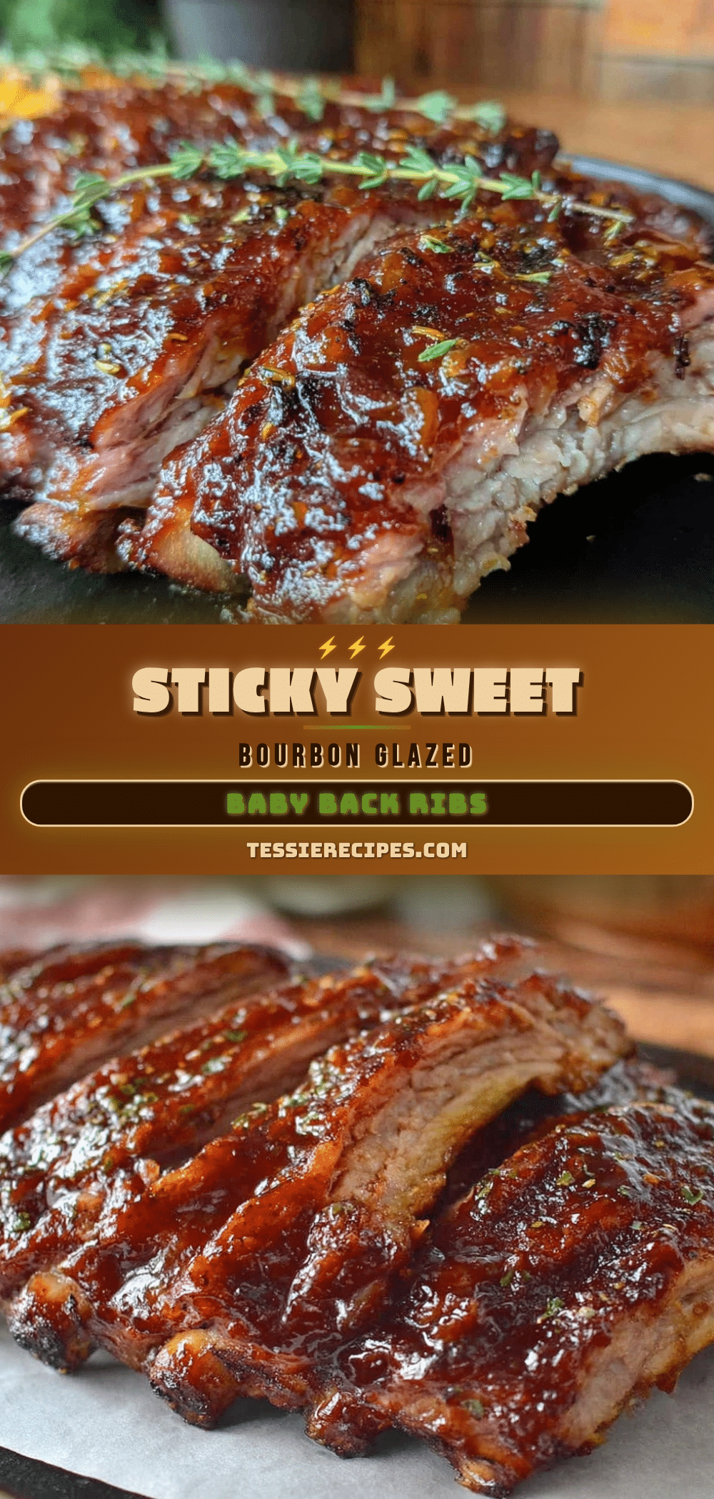 bourbon glazed baby back ribs oven recipe recipe