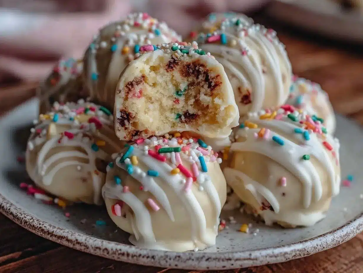 copycat milk bar birthday cake truffles preparation steps